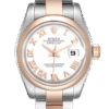 Rolex Datejust 179161 26MM White Dial Rose Gold-tone Case