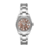 Rolex Datejust 179174 26MM Black Mother of Pearl Dial Silver-tone Case