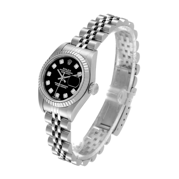 Rolex Datejust 279174 28MM Black Dial Silver-tone Case - Image 3