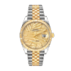 Rolex Datejust M126233-0037 36MM Gold Dial Silver-tone Case