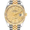 Rolex Datejust M126233-0037 36MM Gold Dial Silver-tone Case