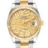 Rolex Datejust M126233-0038 36MM Gold Dial Silver-tone Case