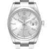 Rolex Datejust m126200-0002 36MM Silver Floral Dial Silver-tone Case