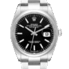 Rolex Datejust m126200-0004 36MM Black Dial Silver-tone Case