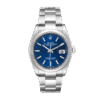 Rolex Datejust m126200-0006 36MM Blue Dial Silver-tone Case