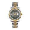 Rolex Datejust m126233-0035 36MM Wimbledon Dial Silver-tone Case