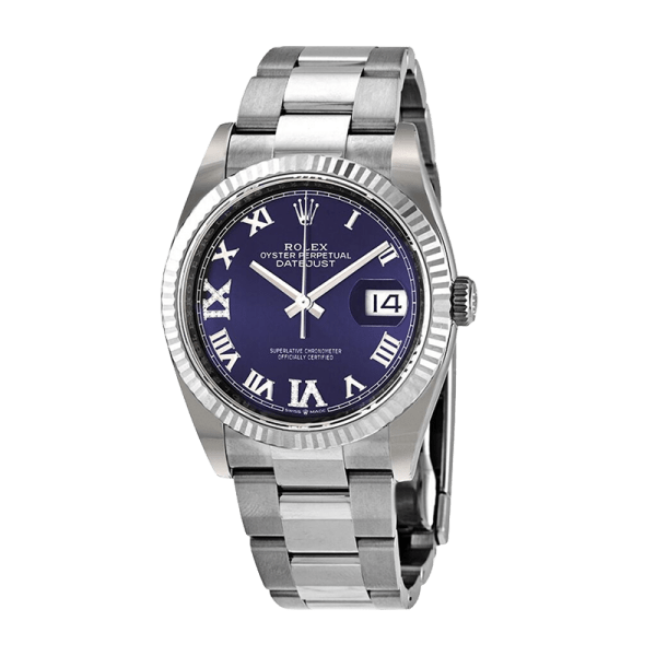 Rolex Datejust m126234-0022 36MM Blue Dial Silver-tone Case - Image 2