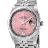 Rolex Datejust m126234-0031 36MM Pink Dial Silver-tone Case