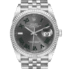 Rolex Datejust m126234-0045 36MM Wimbledon Dial Silver-tone Case