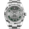 Rolex Datejust m126234-0046 36MM Wimbledon Dial Silver-tone Case