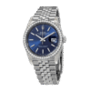 Rolex Datejust m126284rbr-0009 36MM Blue Dial Silver-tone Case