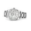 Rolex Datejust m126284rbr-0012 36MM Mother of Pearl Dial Silver-tone Case