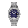 Rolex Datejust m126284rbr-0013 36MM Blue Dial Silver-tone Case