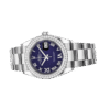 Rolex Datejust m126284rbr-0014 36MM Blue Dial Silver-tone Case