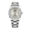 Rolex Datejust m126284rbr-0022 36MM Silver Dial Silver-tone Case