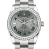 Rolex Datejust m126284rbr-0038 36MM Gray Dial Silver-tone Case