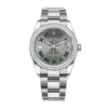 Rolex Datejust m126284rbr-0038 36MM Gray Dial Silver-tone Case
