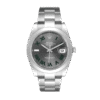 Rolex Datejust m126300-0013 41MM Wimbledon Dial Silver-tone Case
