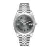 Rolex Datejust m126300-0014 41MM Wimbledon Dial Silver-tone Case