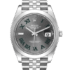Rolex Datejust m126300-0014 41MM Wimbledon Dial Silver-tone Case