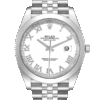 Rolex Datejust m126300-0016 41MM White Dial Silver-tone Case