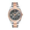 Rolex Datejust m126301-0015 41MM Wimbledon Dial Silver-tone Case