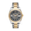 Rolex Datejust m126333-0019 41MM Wimbledon Dial Silver-tone Case
