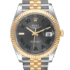 Rolex Datejust m126333-0020 41MM Wimbledon Dial Silver-tone Case