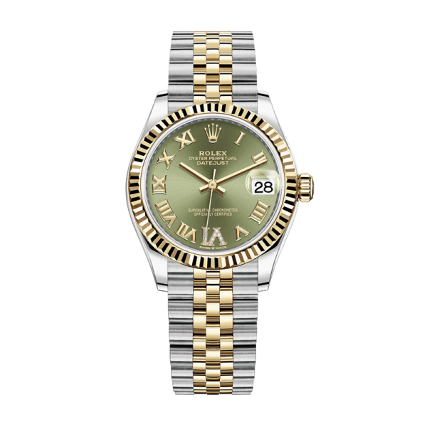 Rolex Datejust m278273-0016 31MM Green Dial Silver-tone Case - Image 2