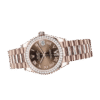 Rolex Datejust m279135rbr-0014 28MM Green Dial Rose Gold-tone Case