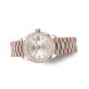 Rolex Datejust m278285rbr-0030 31MM Silver Dial Rose Gold-tone Case