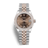 Rolex Datejust m278381rbr-0006 31MM Chocolate Dial Silver-tone Case