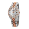 Rolex Datejust m278381rbr-0028 31MM Chocolate Dial Silver-tone Case