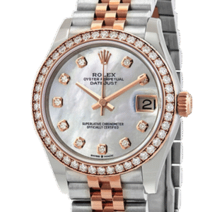 Rolex Datejust m278381rbr-0028 31MM Chocolate Dial Silver-tone Case
