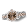Rolex Datejust m278381rbr-0028 31MM Chocolate Dial Silver-tone Case
