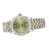 Rolex Datejust m278383rbr-0016 31MM Green Dial Silver-tone Case