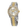 Rolex Datejust m278383rbr-0020 31MM Silver Dial Silver-tone Case