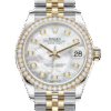 Rolex Datejust m278383rbr-0028 31MM Mother of Pearl Dial Silver-tone Case