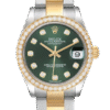 Rolex Datejust m278383rbr-0029 31MM Green Dial Silver-tone Case