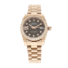 Rolex Datejust m279135rbr-0001 28MM Chocolate Diamond Dial Rose Gold-tone Case