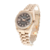 Rolex Datejust m279135rbr-0001 28MM Chocolate Diamond Dial Rose Gold-tone Case