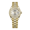 Rolex Datejust m279138rbr-0019 28MM Silver Dial Gold-tone Case