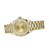 Rolex Datejust m279138rbr-0021 28MM Champagne Dial Gold-tone Case