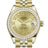 Rolex Datejust m279138rbr-0022 28MM Champagne Dial Gold-tone Case