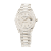 Rolex Datejust m279166-0001 28MM Silver Diamond Dial Silver-tone Case