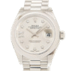 Rolex Datejust m279166-0001 28MM Silver Diamond Dial Silver-tone Case