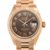Rolex Datejust m279175-0014 28MM Chocolate Dial Rose Gold-tone Case
