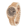 Rolex Datejust m279175-0014 28MM Chocolate Dial Rose Gold-tone Case