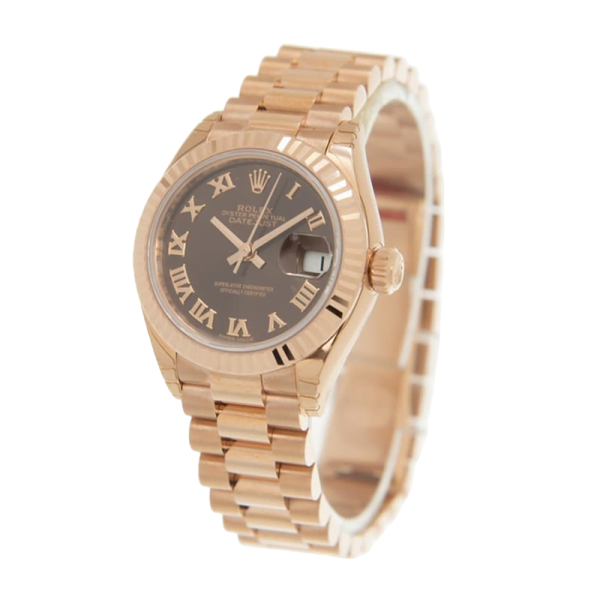 Rolex Datejust m279175-0014 28MM Chocolate Dial Rose Gold-tone Case - Image 3