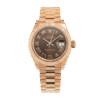 Rolex Datejust m279175-0014 28MM Chocolate Dial Rose Gold-tone Case